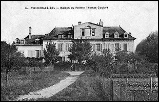 Couture's home at Villiers-le-Bel, France