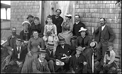 Gallison and Artist Friends at Annisquam, 1888