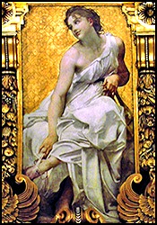 Terpsichore, muse of the dance, by Paul Baudry, Paris Opera House