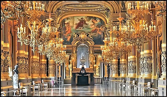 Grand Foyer, Palais Garnier, Paris