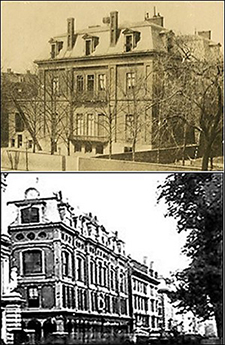 Deacon house and Art building