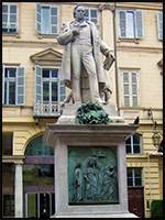 Turin monument sculpted by Giovanni Albertoni