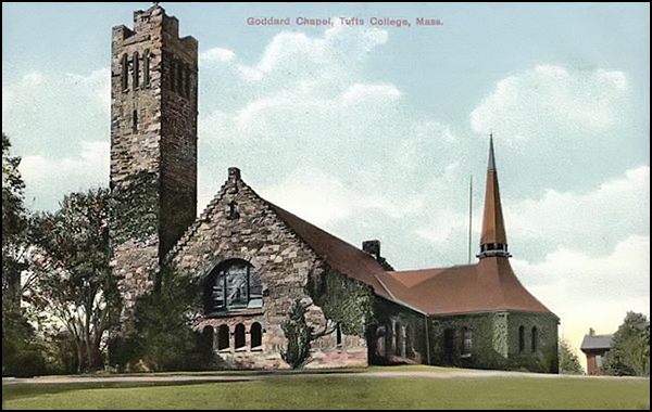Goddard Chapel, Tuffs Collage, Mass.