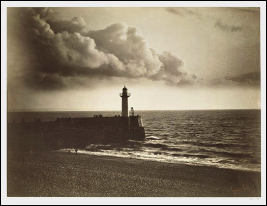 Le Havre Harbor Lighthouse and Jetty