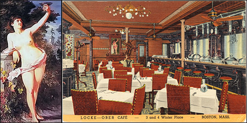Mille.Yvonne and Locke-Ober Cafe