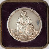 Silver Medal, Boston Mechanics's Fair Art Exhibition, early 1890s