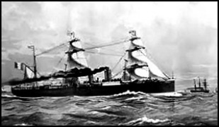 Juglaris's ship, L'Amerique